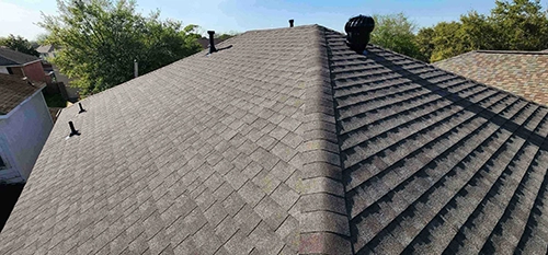 Precision Roof Crafters Performing Roof Replacement In Houston Texas